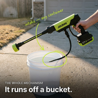HALDEN DrawFeed™ Cordless Pressure Washer